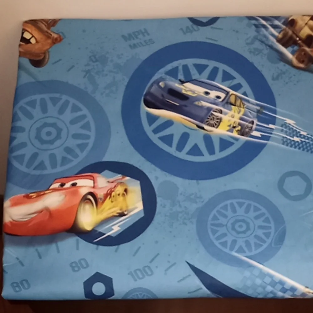 Disney's Pixars Cars One Panel Curtain Size 41.5 x 64